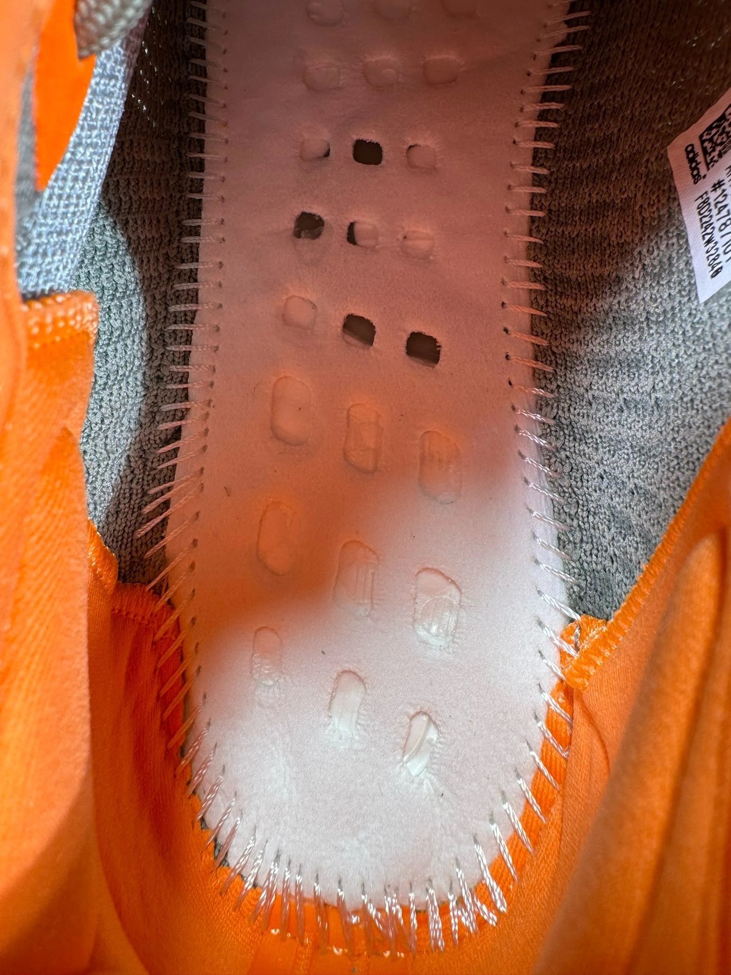 阿迪达斯 originals Yeezy Boost 350 V2 灰橙色