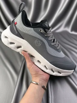 thumbnail for 现货实拍 独家纯原 福利价位 On昂跑 x LOEWE罗意威CLOUDTILT 灰色 带防尘袋 配件 跑步户外轻便百搭低帮运动休闲鞋