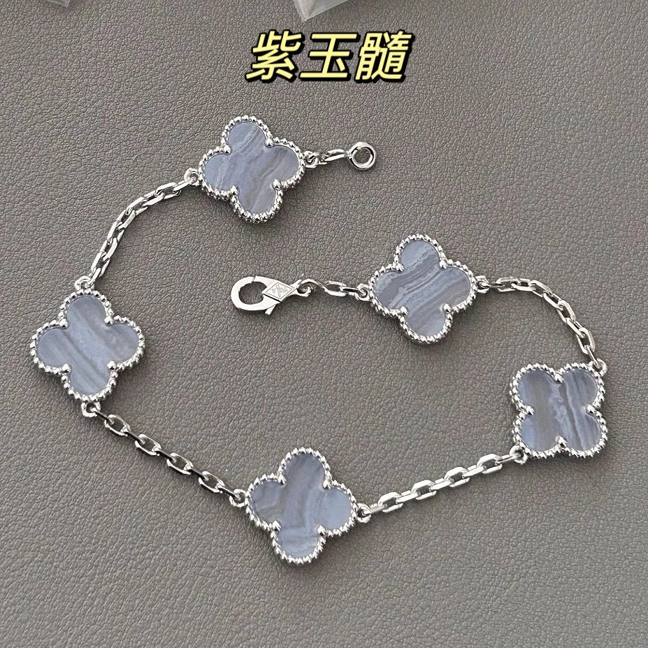 Purple Chalcedony-Silver