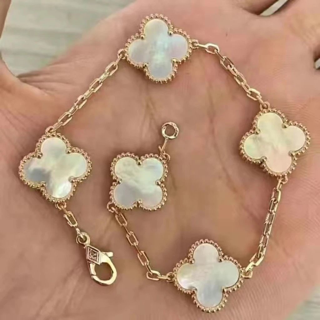 White Agate - Rose Gold