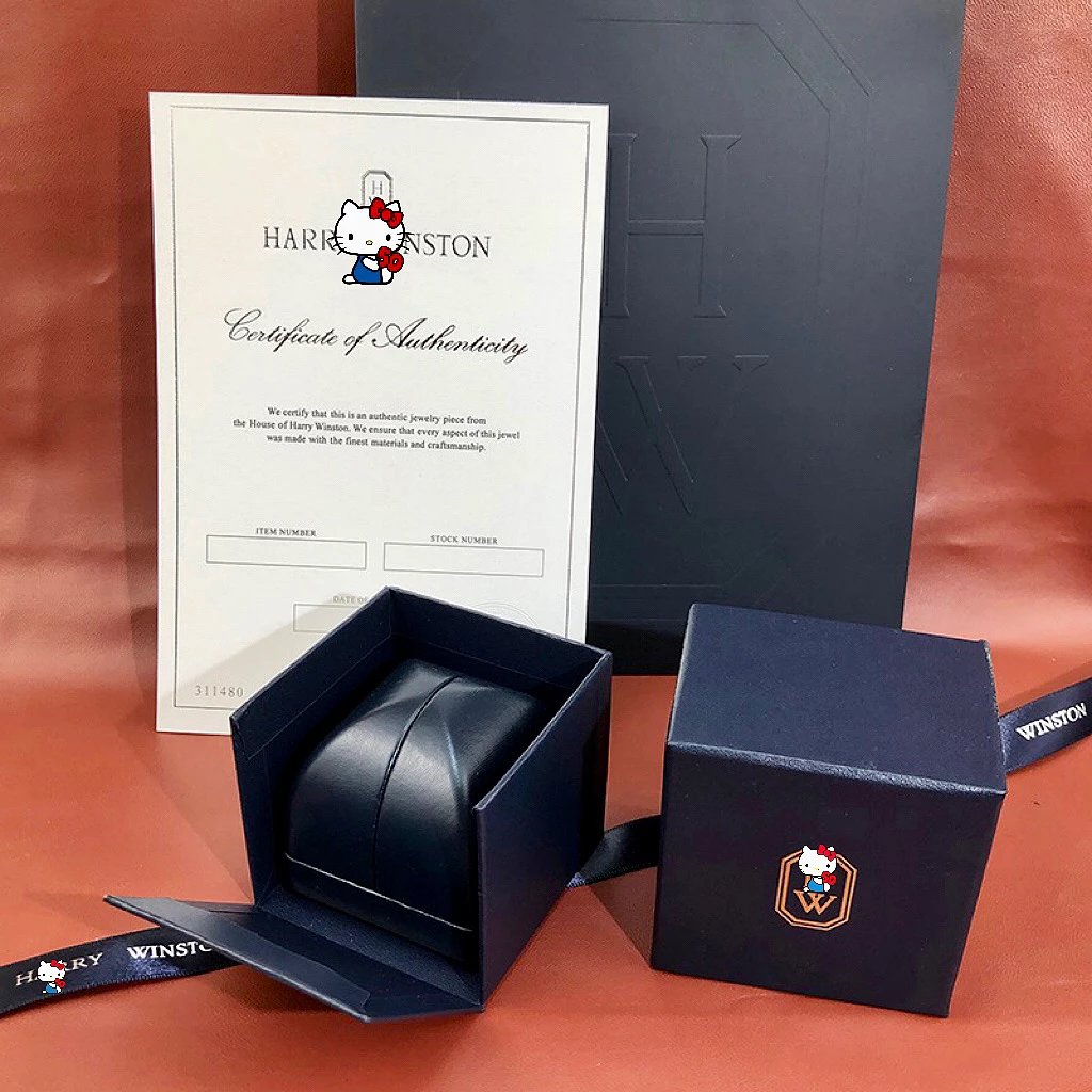 HW Single Ring Gold Edition Gift Box Full Set Front View