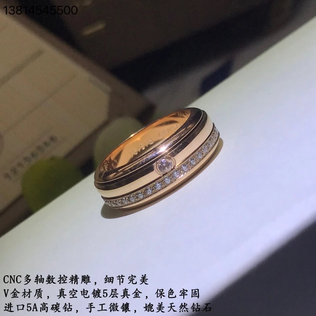 Full Diamond+Single Diamond+Rose Gold