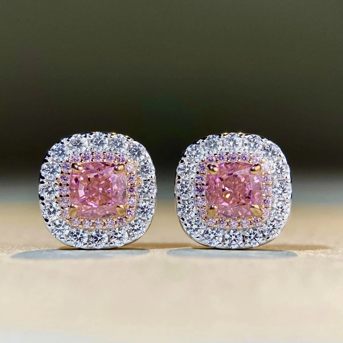 Pink Diamond [Three Colors] 1 Earnail