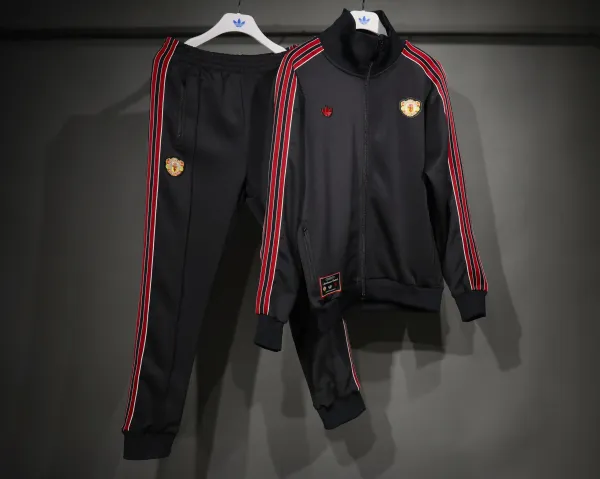 Adidas Originals x Manchester United Track Suit Black Tracksuit - 1