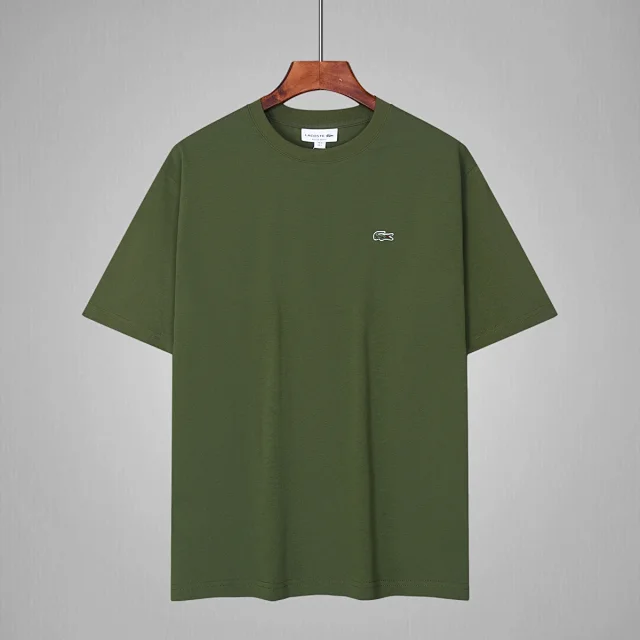 Lacoste Shirts Short-Sleeve Polo Shirt with Lettered Collar product detail image 11