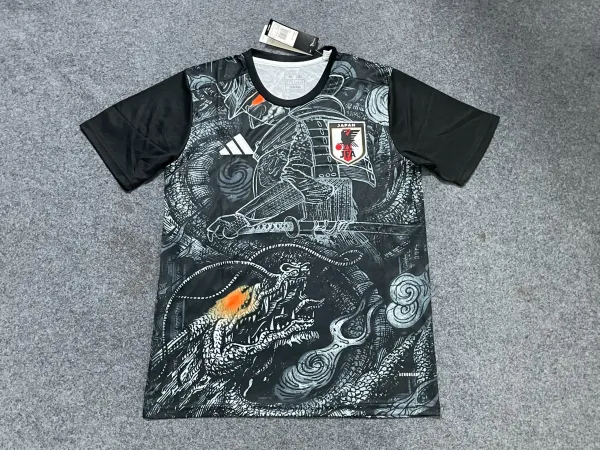 Adidas Japan National Team 2023 Away Jersey Black Multicolor - 14