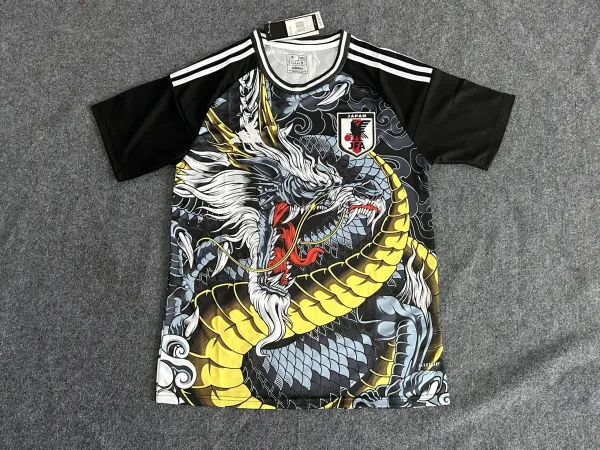 Adidas Japan National Team 2023 Away Jersey Black Multicolor - 30