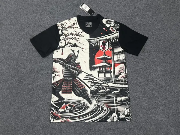 Adidas Japan National Team 2023 Away Jersey Black Multicolor - 26