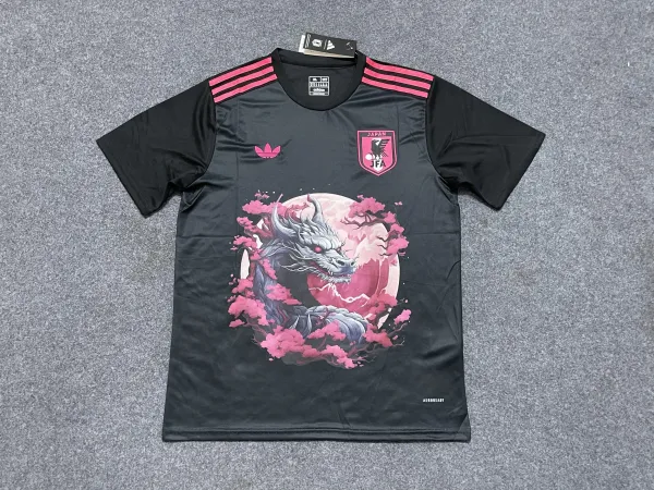 Adidas Japan National Team 2023 Away Jersey Black Multicolor - 22