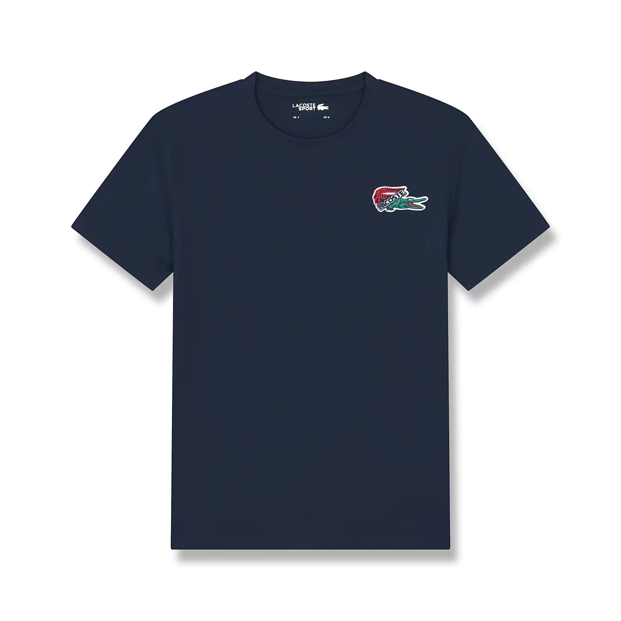 Lacoste Color-Block Polo Black Beige White Polo - 36