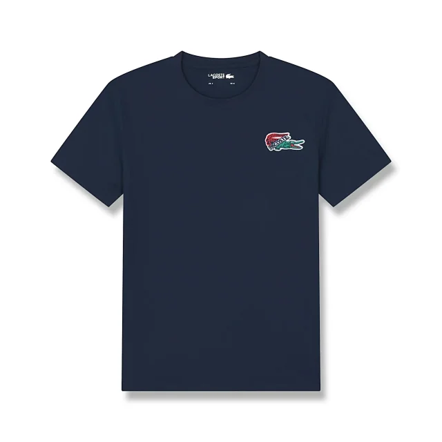 Lacoste Shirts Short-Sleeve Polo Shirt with Lettered Collar product detail image 35