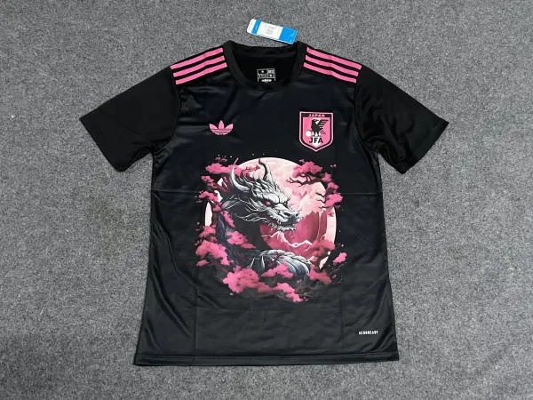 Adidas Japan National Team 2023 Away Jersey Black Multicolor - 33
