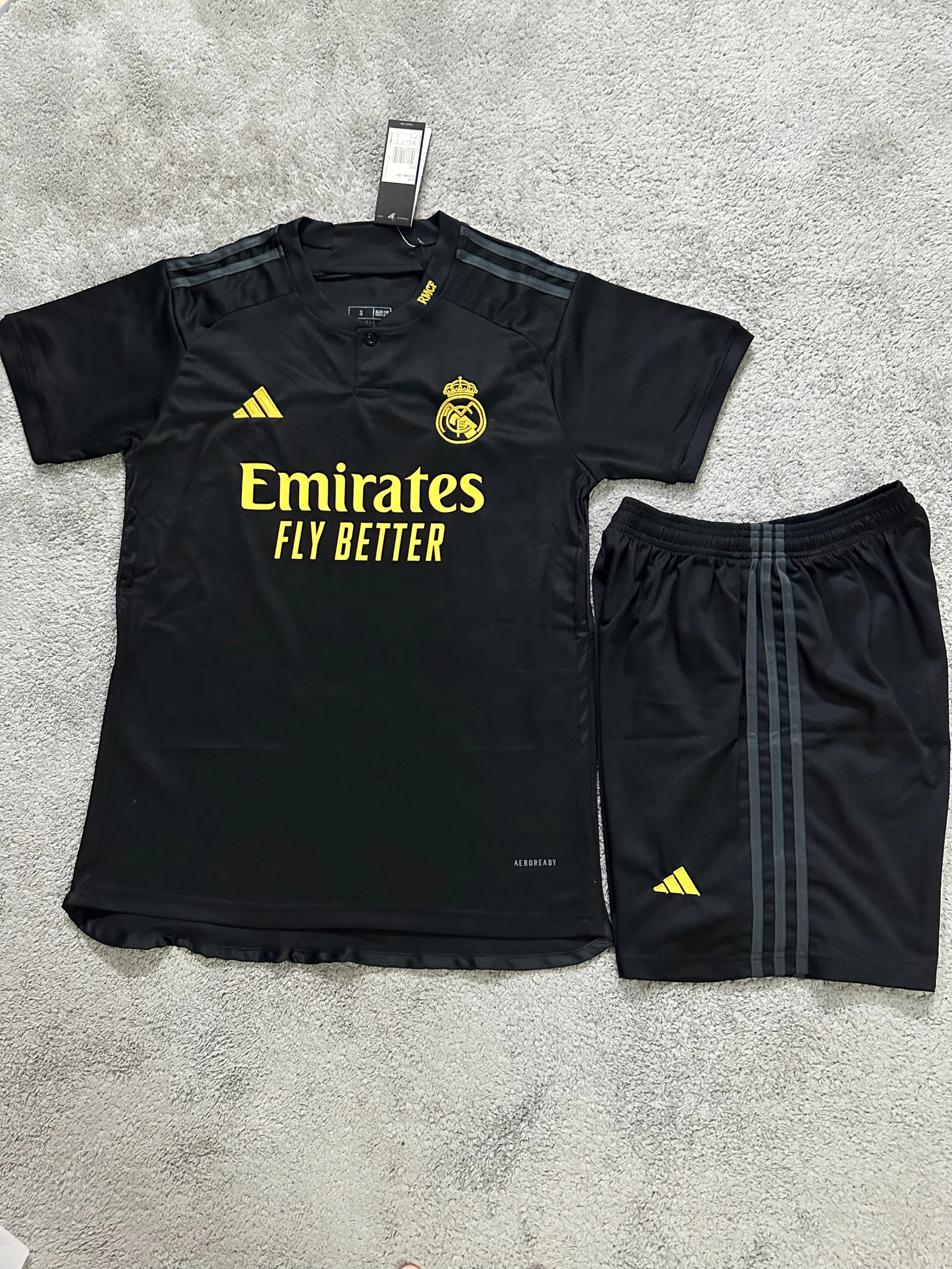 Adidas Inter Miami CF 2024 Third Kit Black Pink Jersey Set - 32