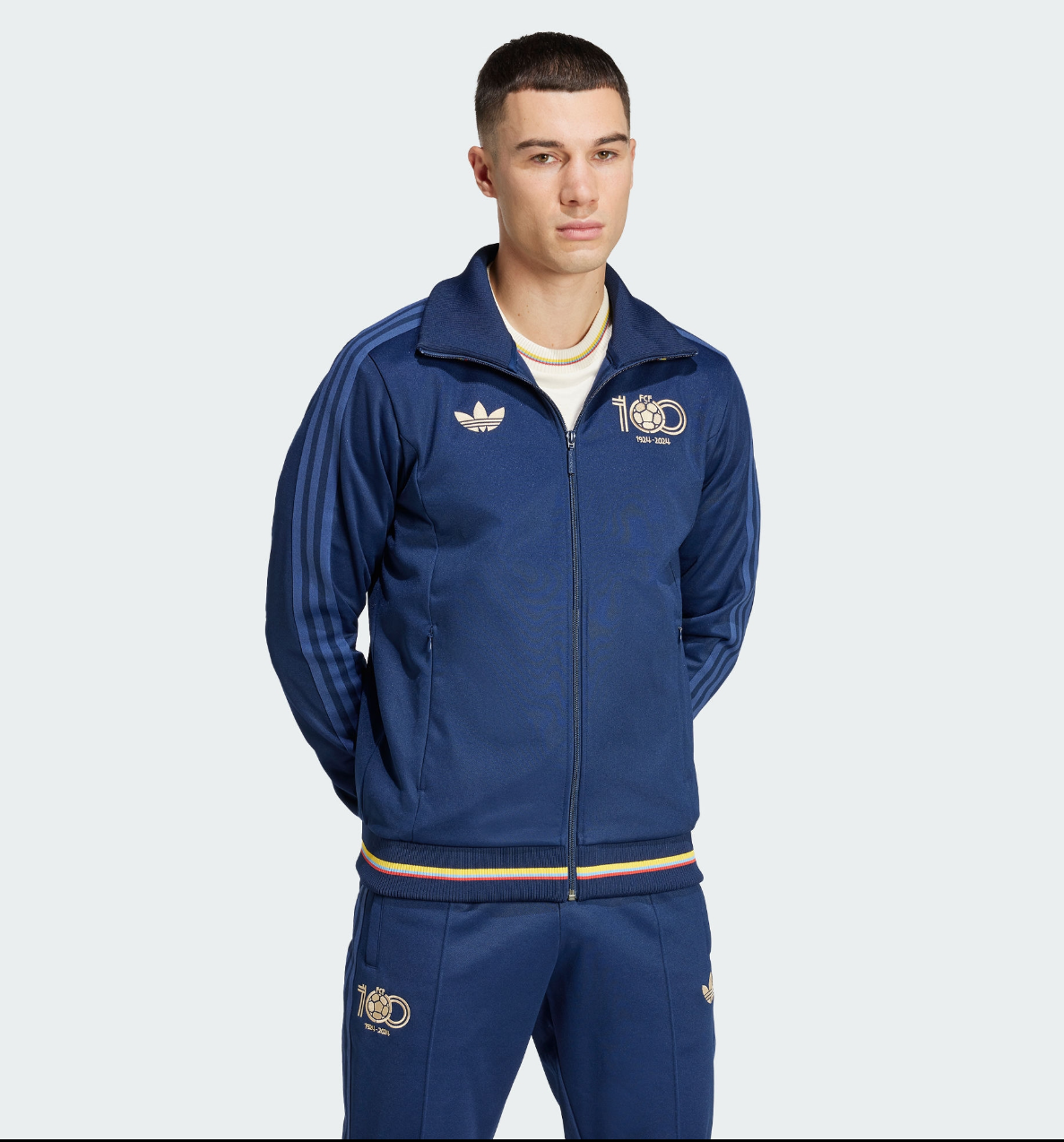 Inter Milan x Nike Windbreaker Jacket and Track Pants Set Black / Blue Tracksuit - 6