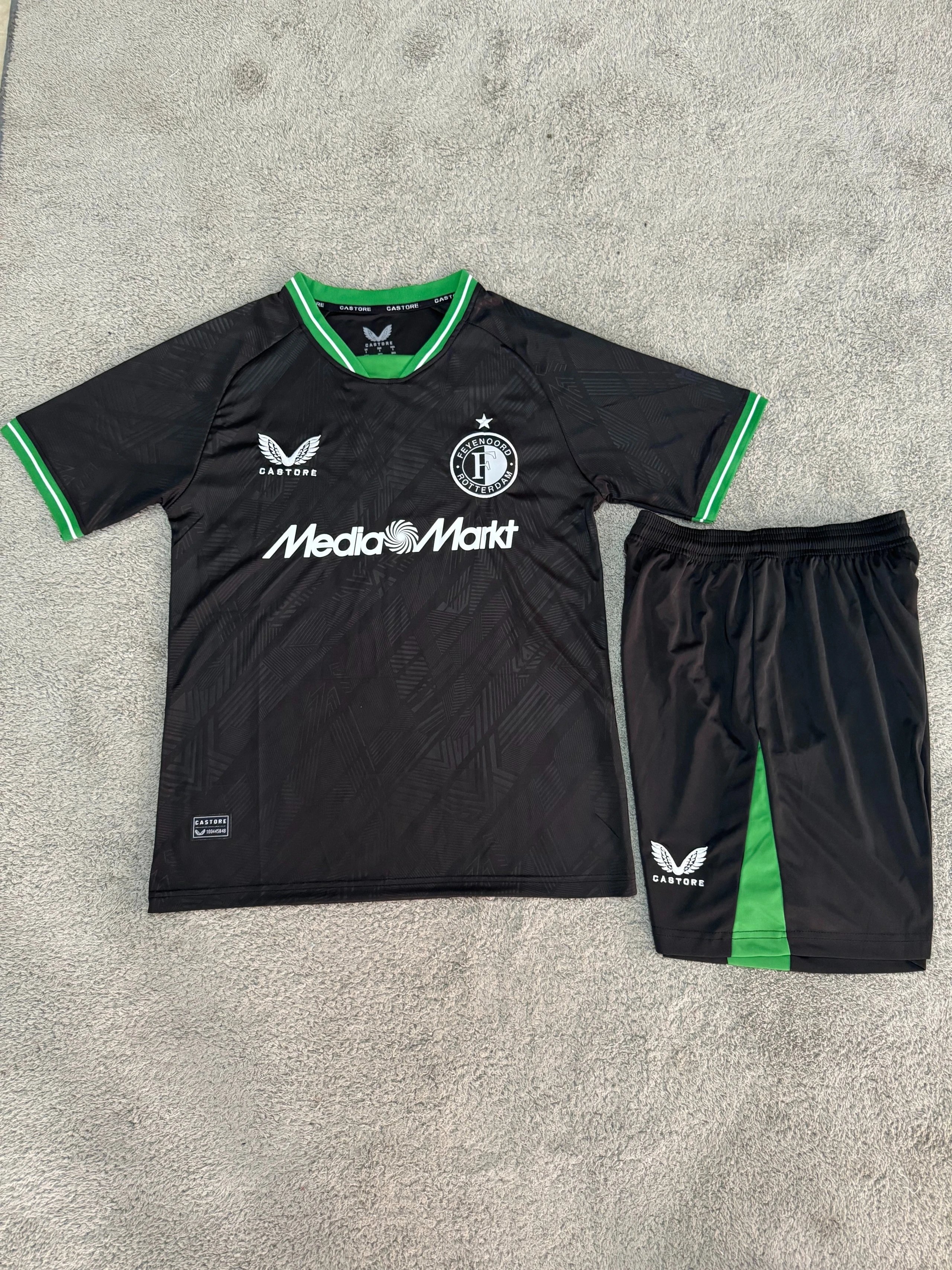 Adidas Inter Miami CF 2024 Third Kit Black Pink Jersey Set - 39