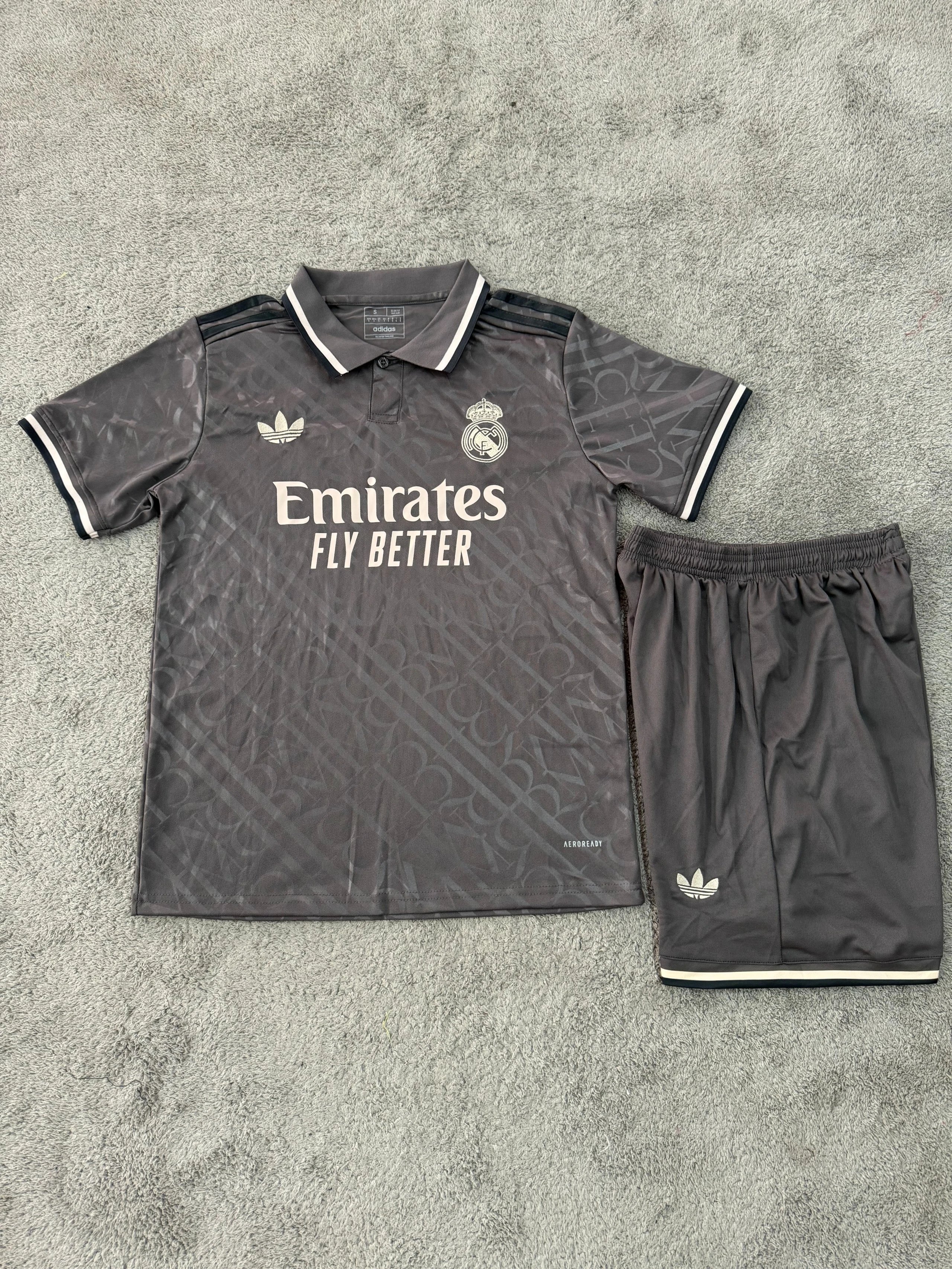 Adidas Inter Miami CF 2024 Third Kit Black Pink Jersey Set - 14