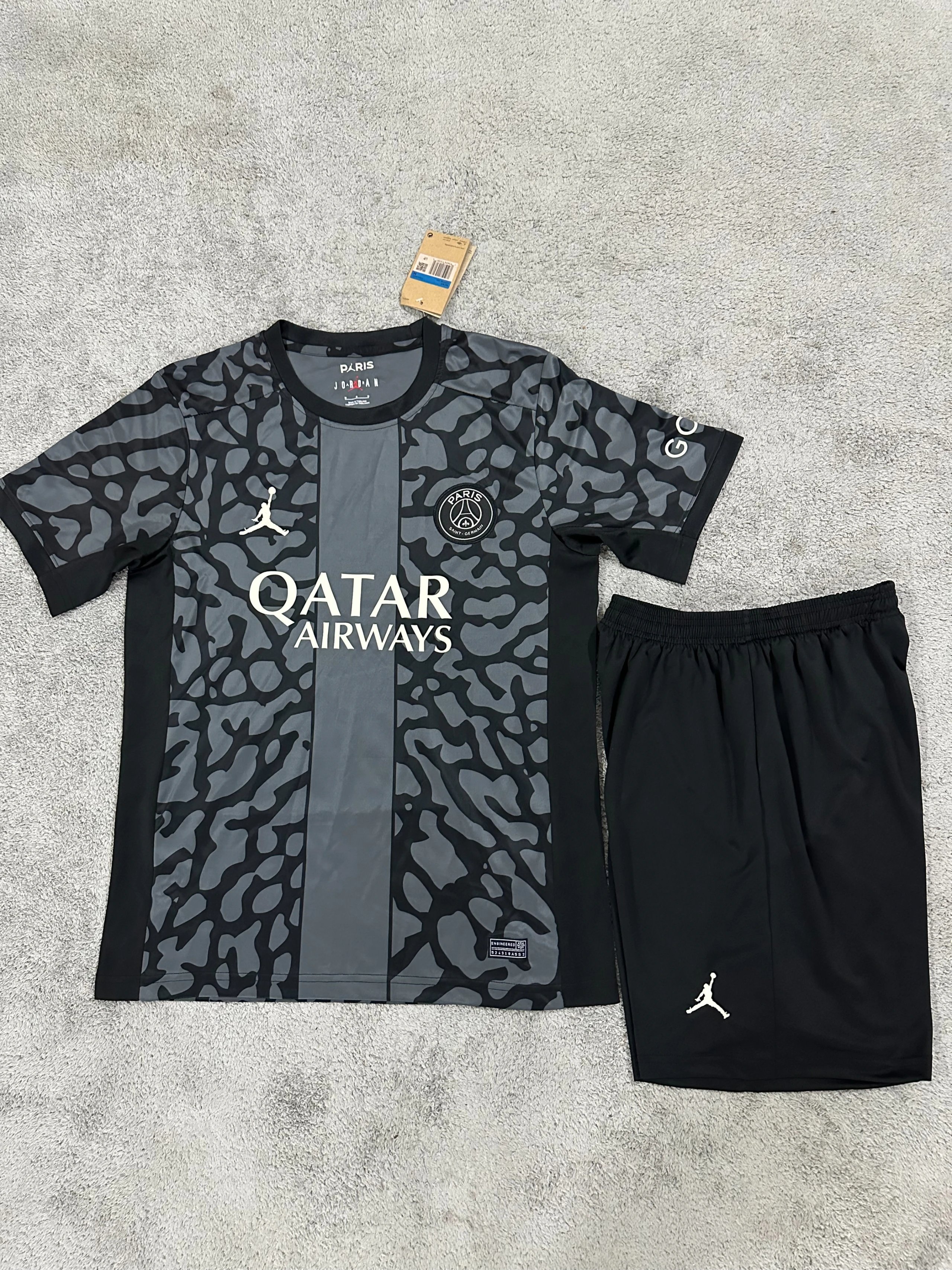 Adidas Inter Miami CF 2024 Third Kit Black Pink Jersey Set - 20