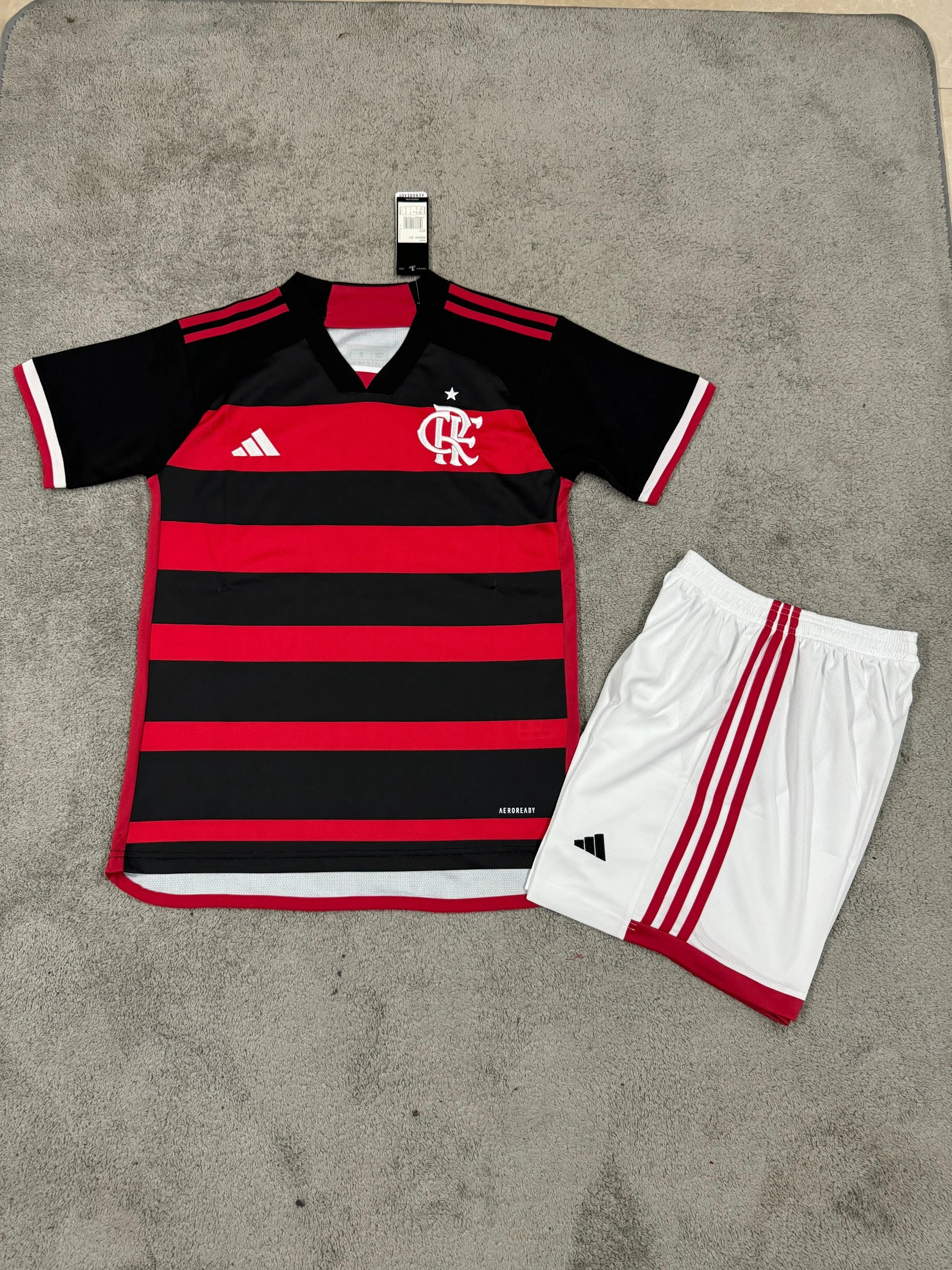 Adidas Inter Miami CF 2024 Third Kit Black Pink Jersey Set - 19