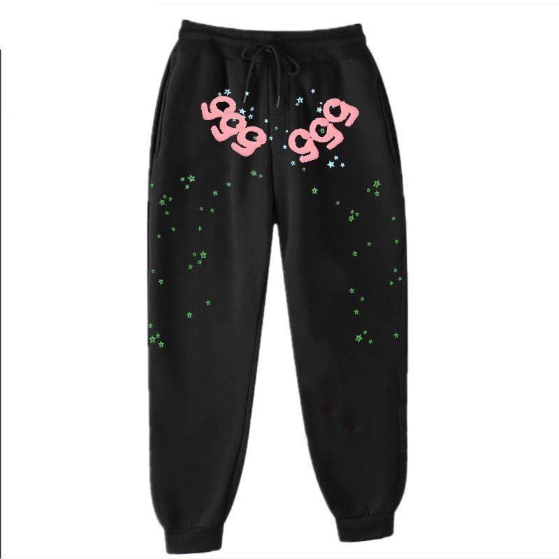 K Black Green Star 555
