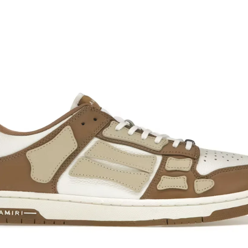 AMIRI Skel Top Low Marrón