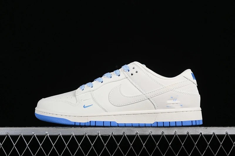 Nike Dunk Low White Blue Sneakers