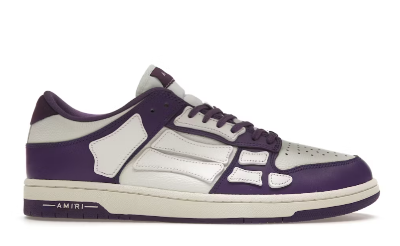 Amiri Star Purple White Sneakers
