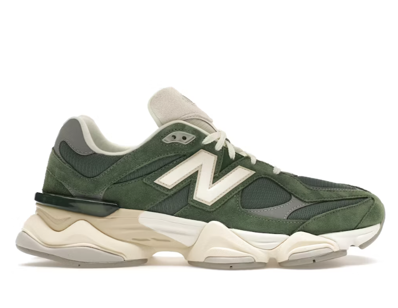 New Balance 9060 Green Beige Sneakers