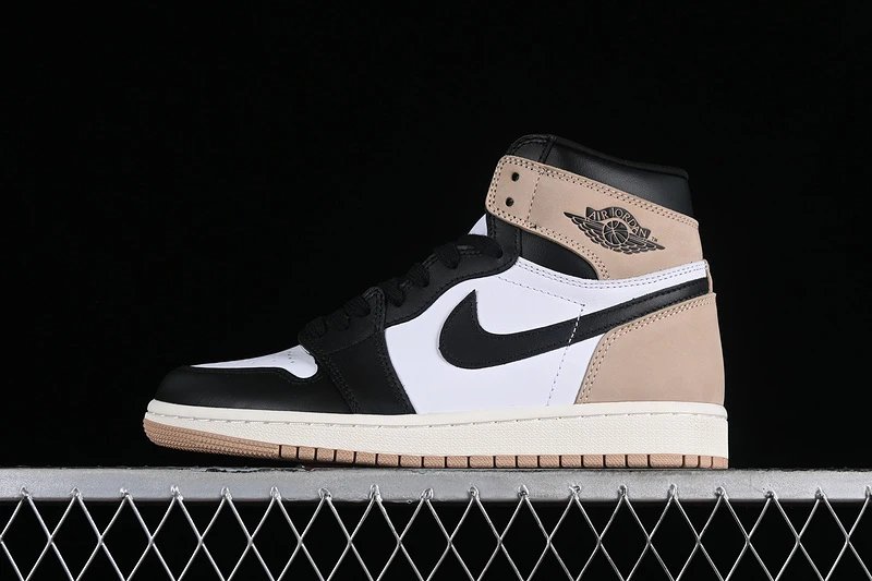 Jordan Air Jordan 1 High Black White Mocha Sneakers