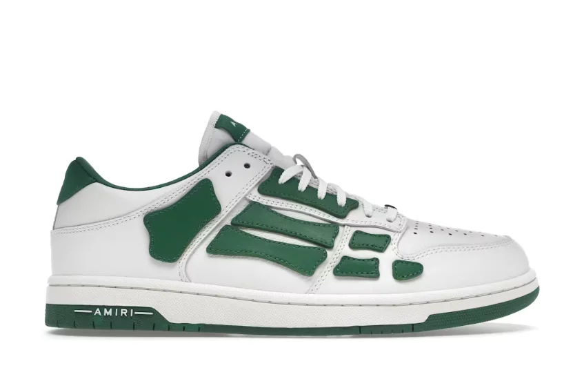 AMIRI Skel Top Low Blanco Verde