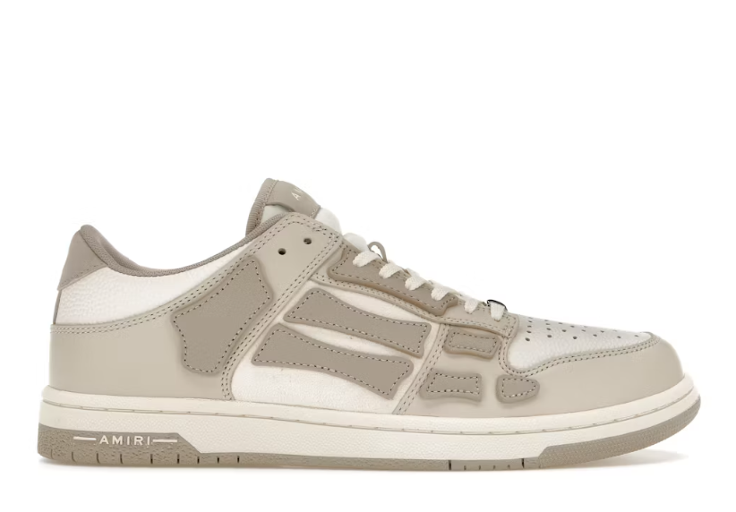 Amiri Star Beige White Sneakers