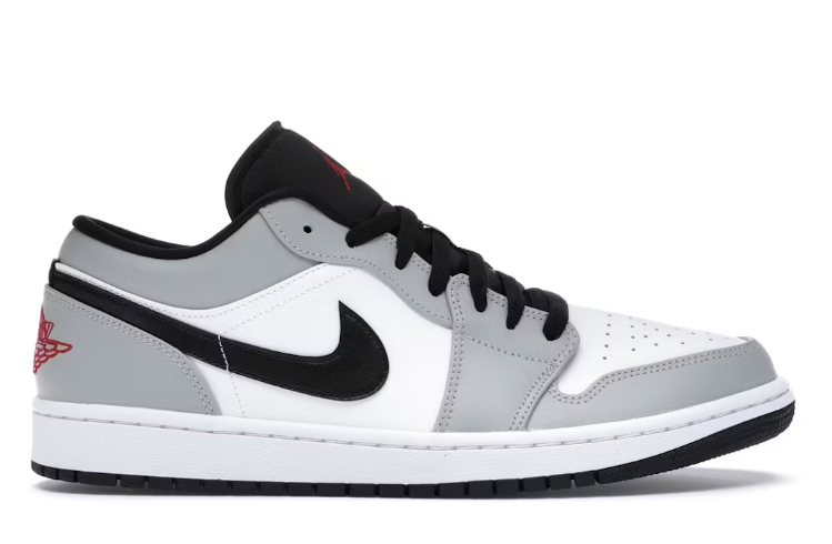 Jordan Air Jordan 1 Low White Black Grey Sneakers