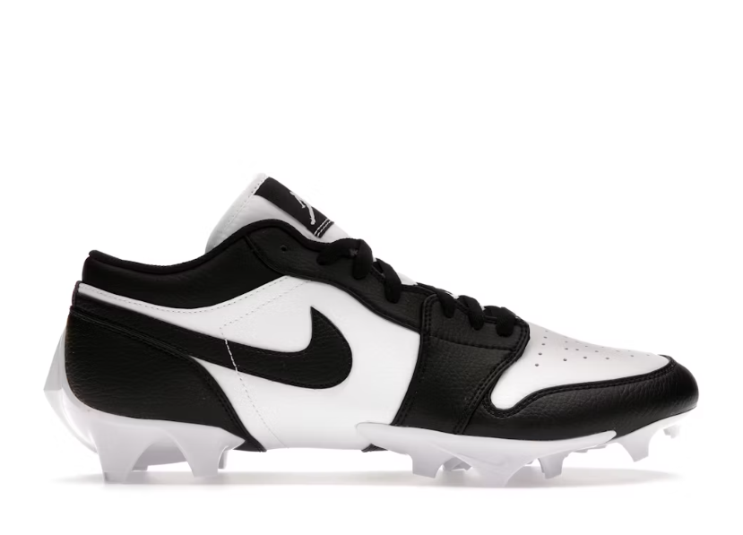 Jordan Air Jordan 1 Low Black White Soccer Cleats
