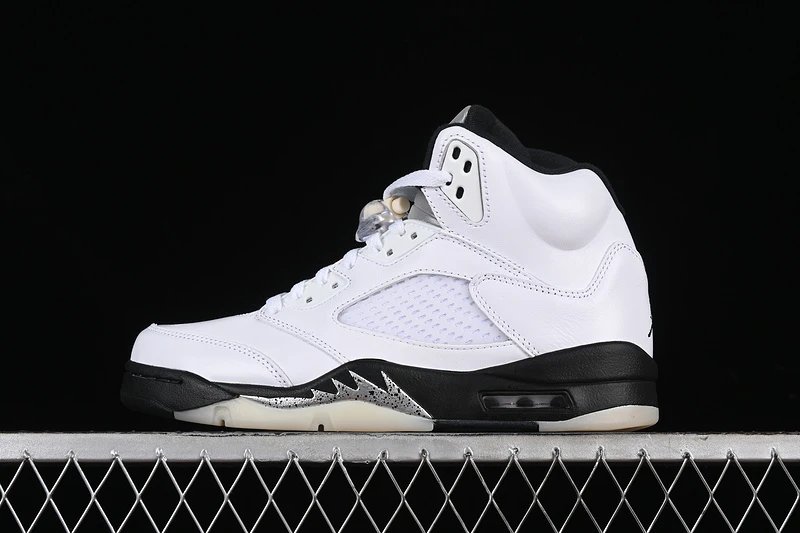 Jordan Air Jordan 5 Visible White Black Sneakers