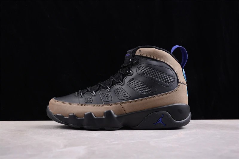 Jordan Air Jordan 9 Image Black Brown Sneakers