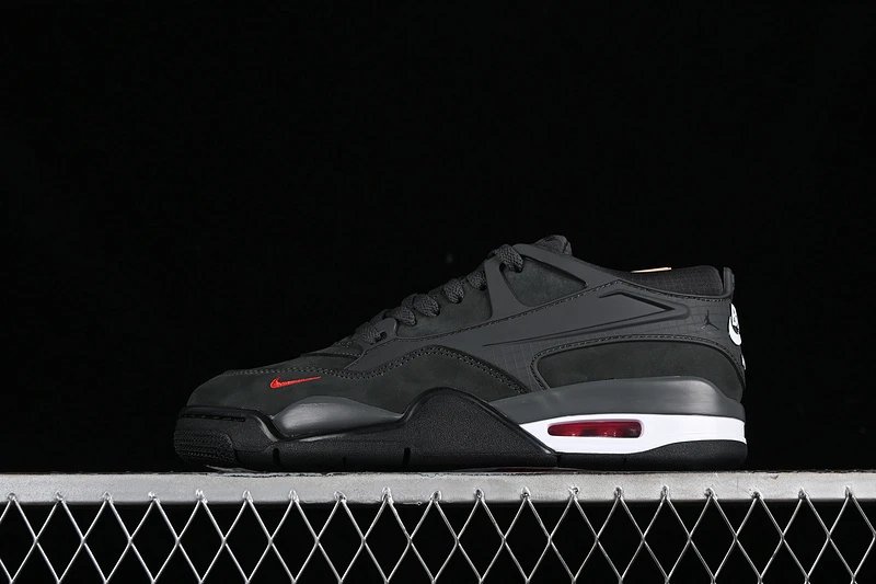 Nike Air Flight 89 Black Red Sneakers