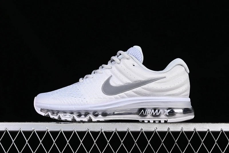 Nike Air Max 2017 White Silver Sneakers