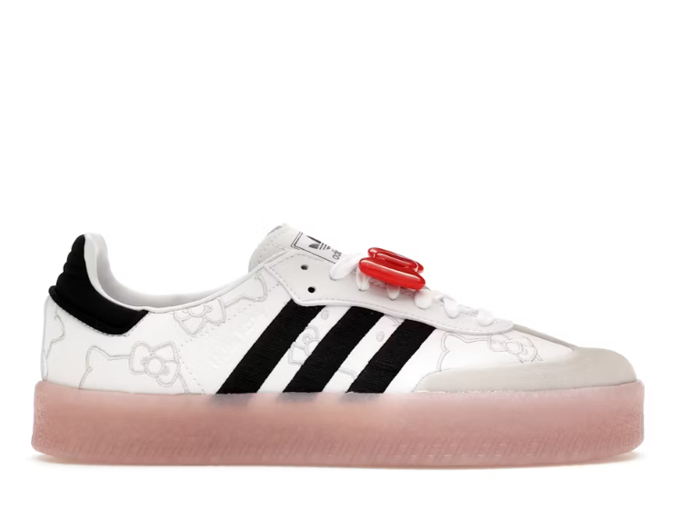 Adidas Superstar White Black Pink Sneakers