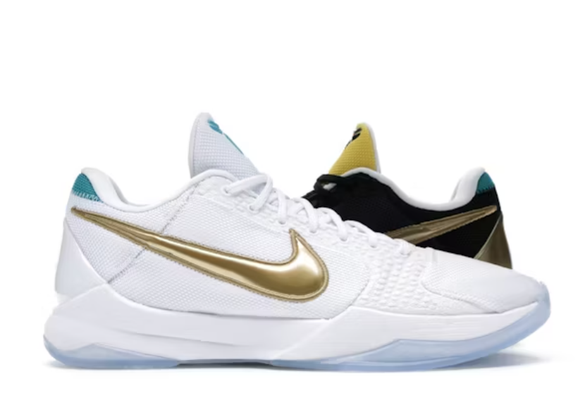 Nike Kobe 6 Protro White Gold Sneakers