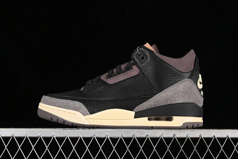 Jordan Air Jordan 3 Image Black Cement Sneakers