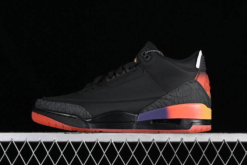 Jordan Air Jordan 3 Image Black Sunset Sneakers