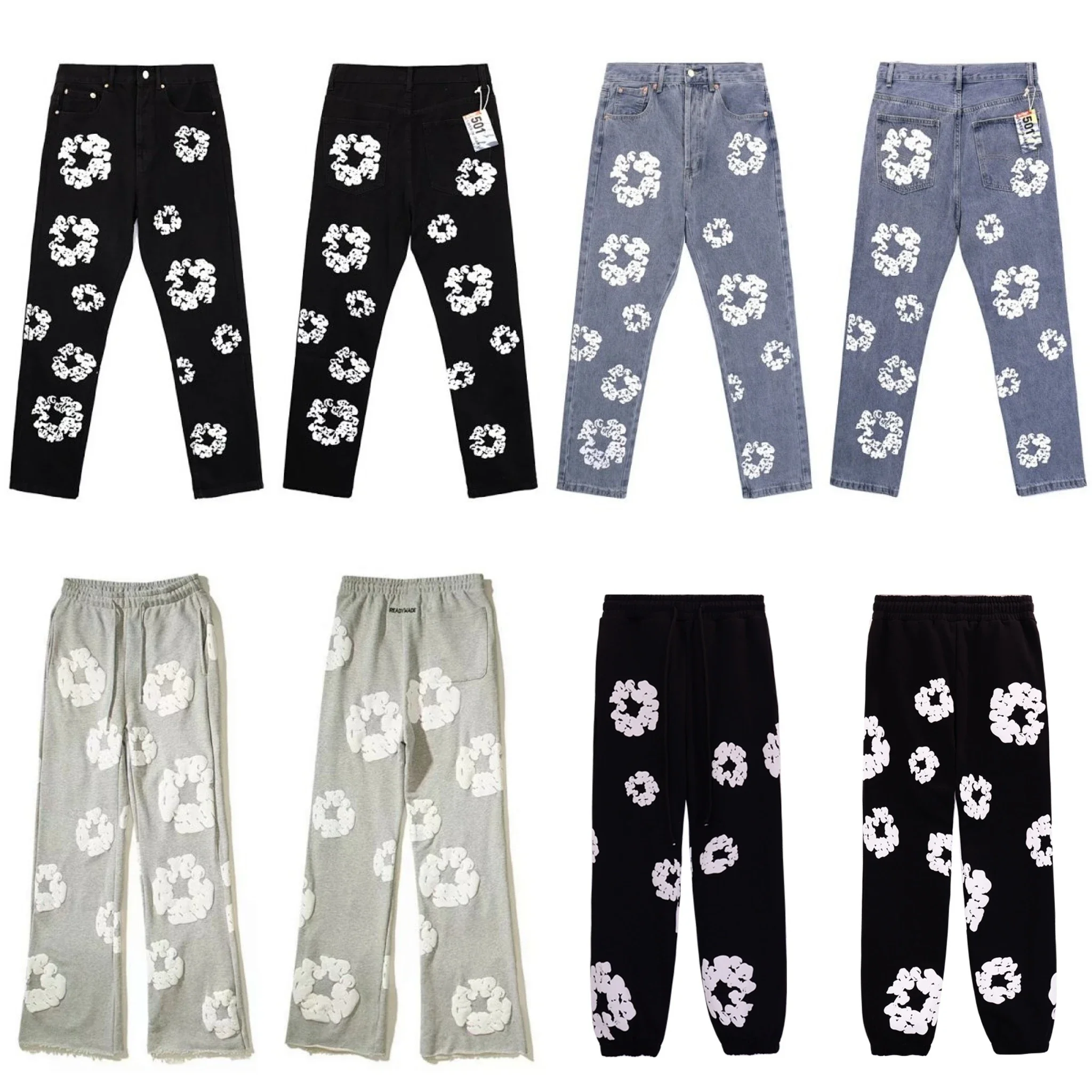 Denim Tears Jeans 4 Estilos