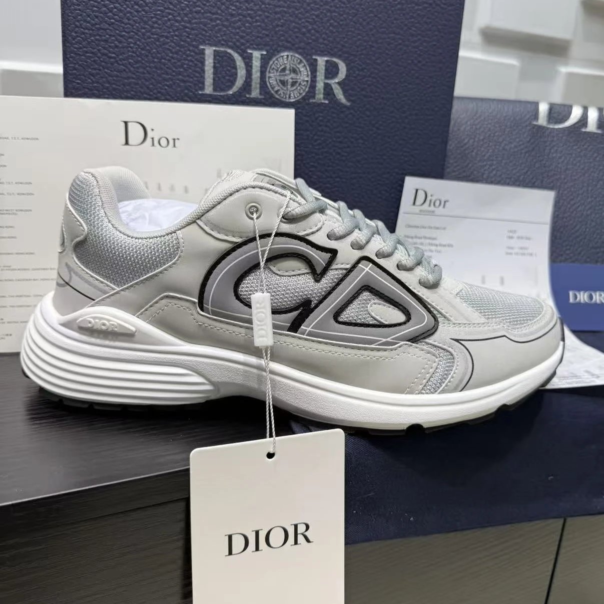 Dior B30 All Black Shoes — 11 colorway — USFans Spreadsheet photo