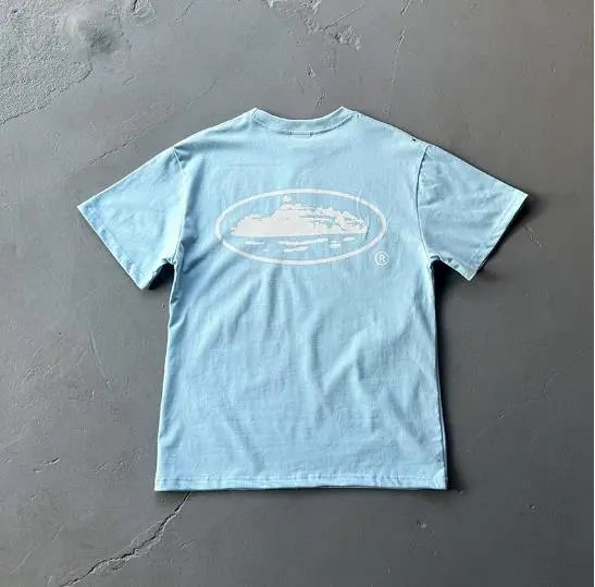 Corteiz Tee — light blue colorway — USFans Spreadsheet photo