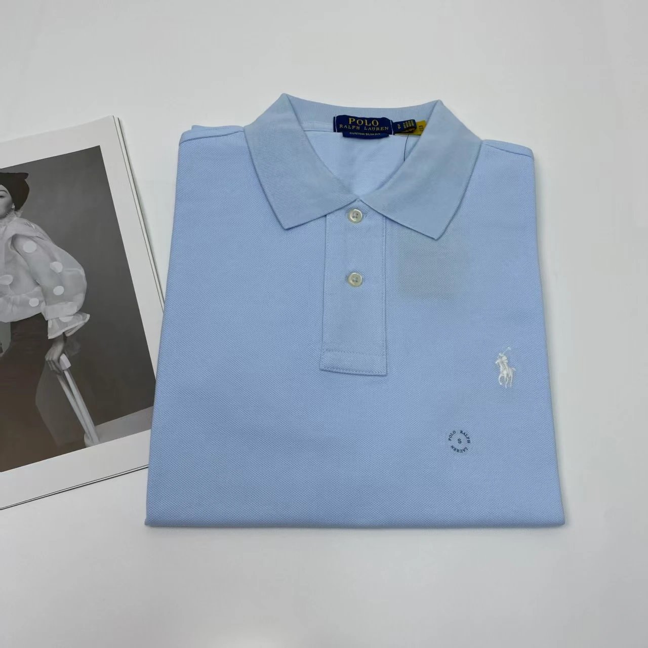 Ralph Lauren Polo(19 Colors) — blue and white color colorway — USFans Spreadsheet photo