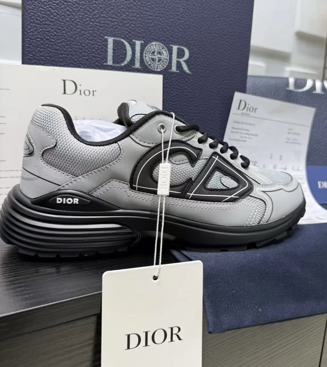 Dior B30 All Black Shoes — 10 colorway — USFans Spreadsheet photo