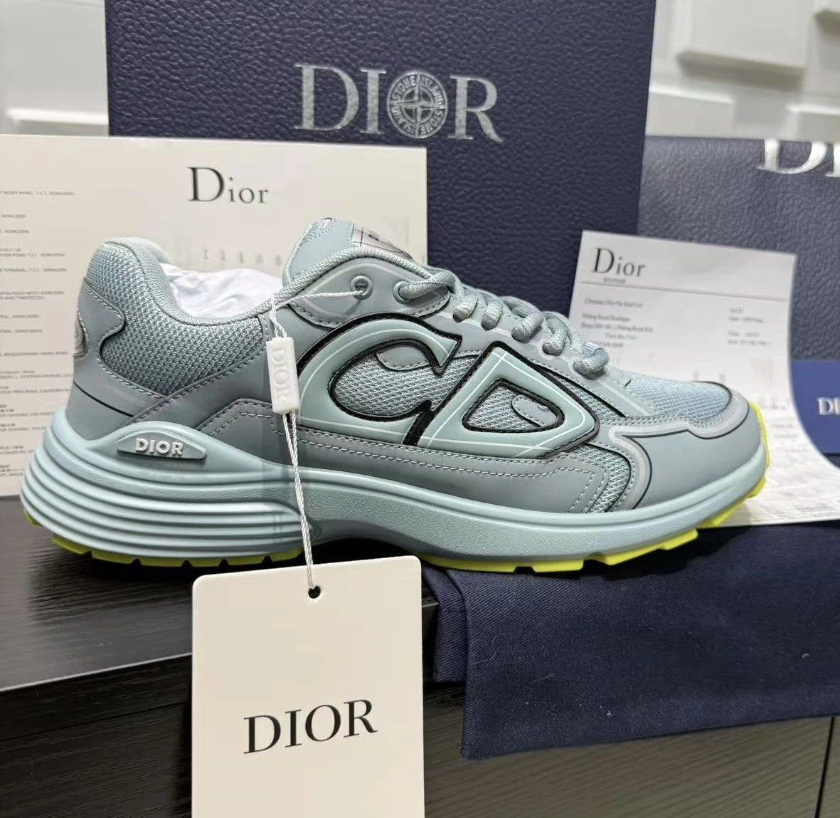 Dior B30 All Black Shoes — 13 colorway — USFans Spreadsheet photo