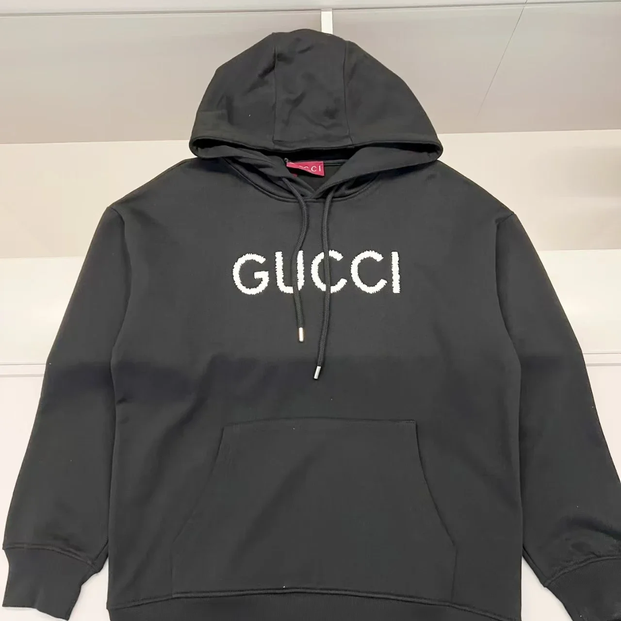 Gucci Flocked Logo Hoodie