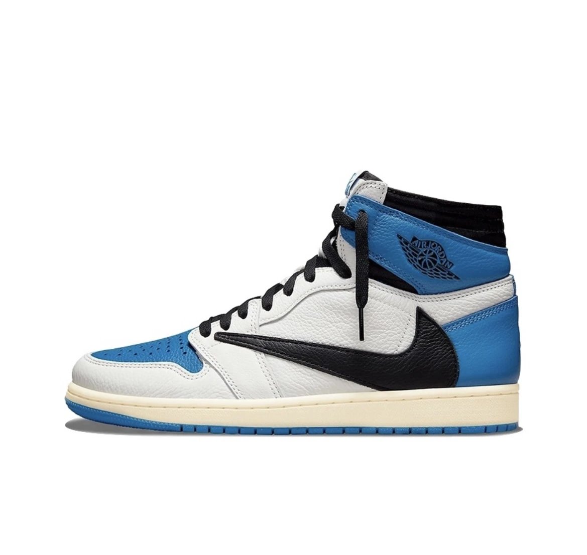 Jordan 1 Union Blue — Lightning inverted hook colorway — USFans Spreadsheet photo