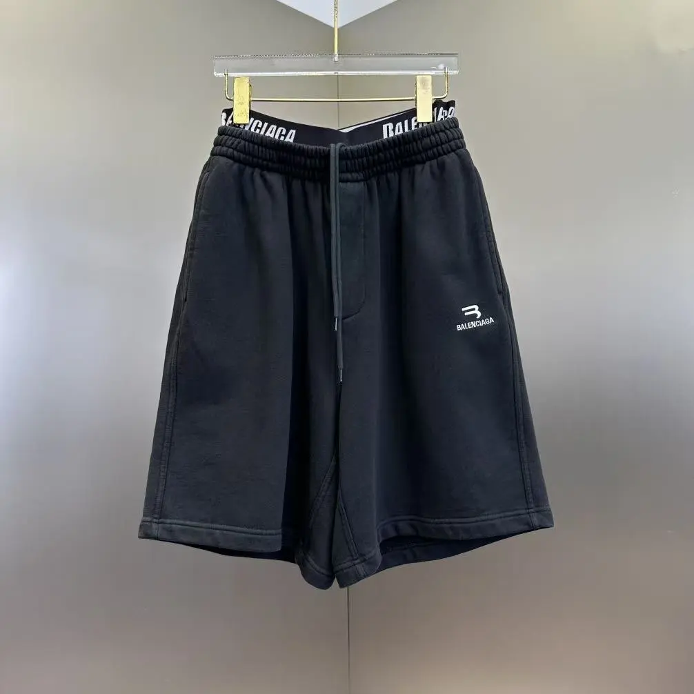 Balenciaga Shorts con Ropa Interior Negro