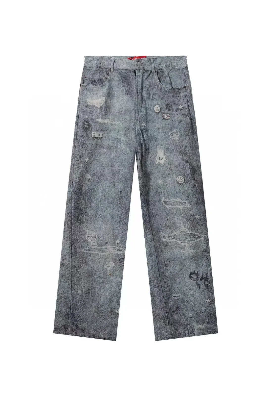 Supreme Trompe L'oeil Pantalón Holgado FW24